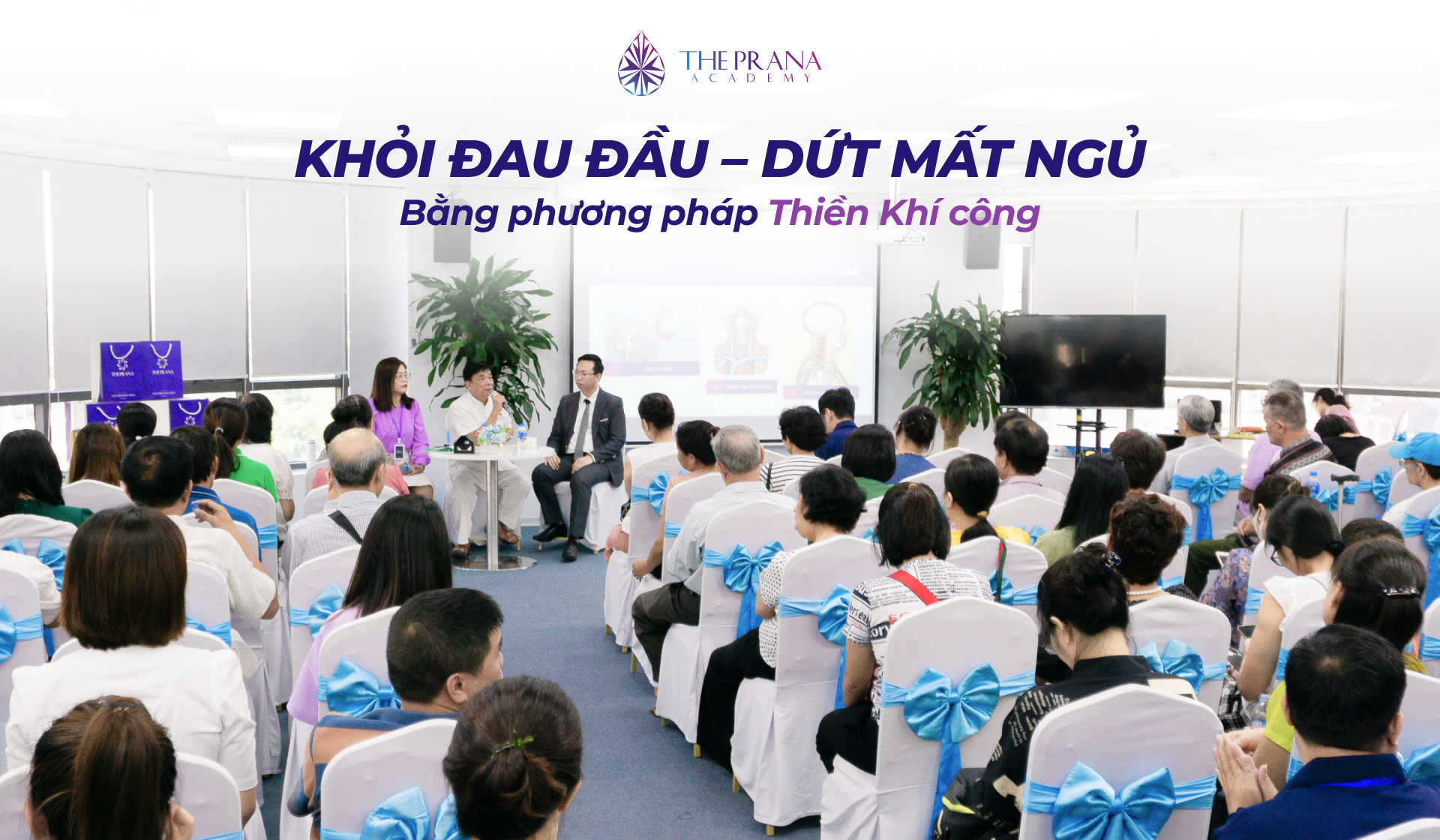 Workshop: Khỏi đau đầu – Dứt mất ngủ bằng phương pháp Thiền Khí công lưu thông khí huyết